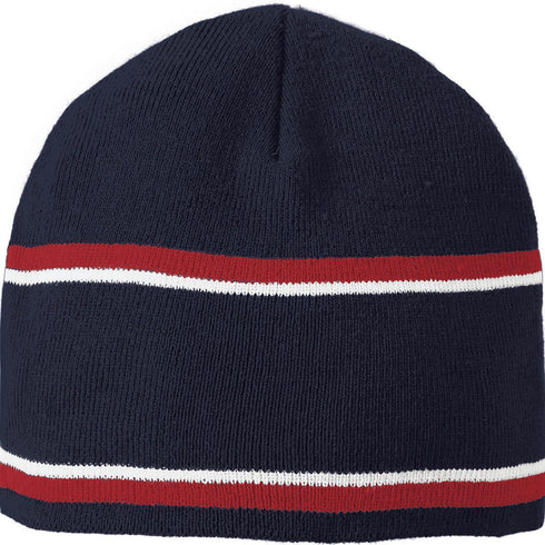 Holloway Engager Beanie (223832), Color 'Navy/Scarlet/White'